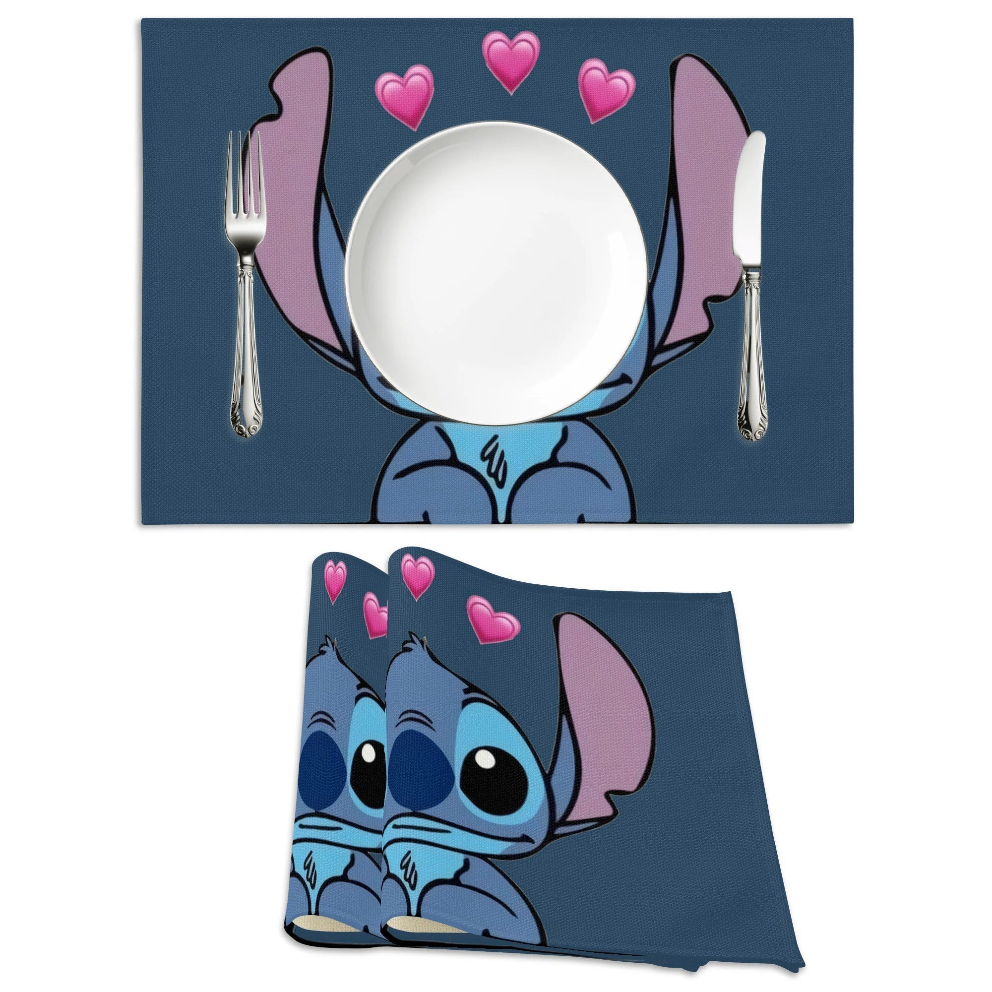 Disney Stitch Placemat – Cute Cartoon for Kitchen and Table Decoration