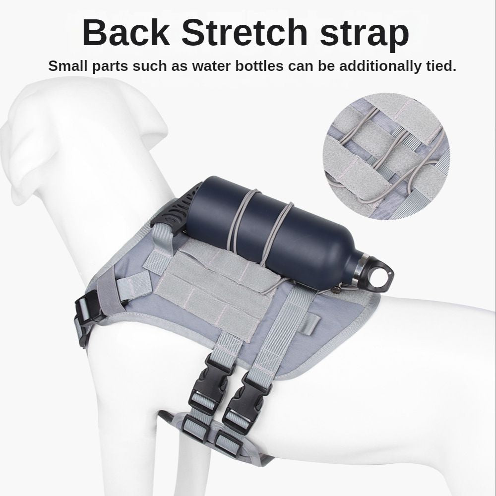 Tactical Dog Harness – Sturdy and Adjustable for Large Dogs