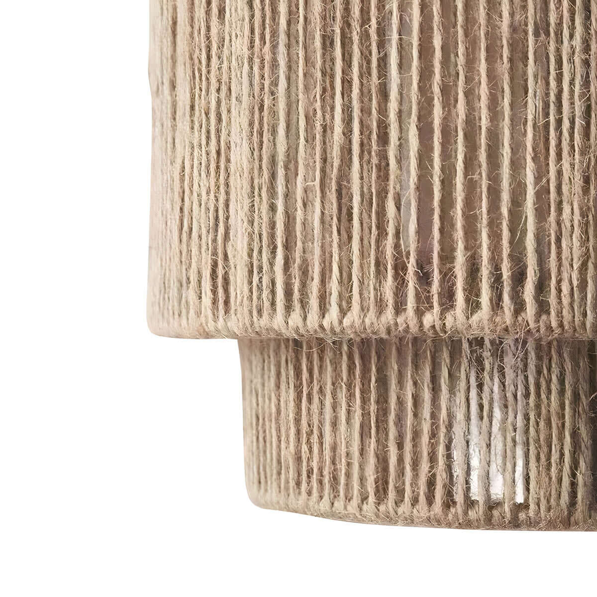 Pendant Lamp Rope & Metal - Industrial Design