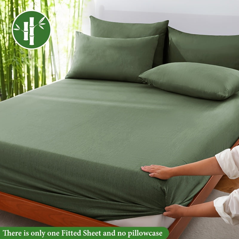 Summer Cool Bamboo Fibre Fitted Sheet – Luxury Breathable Comfort