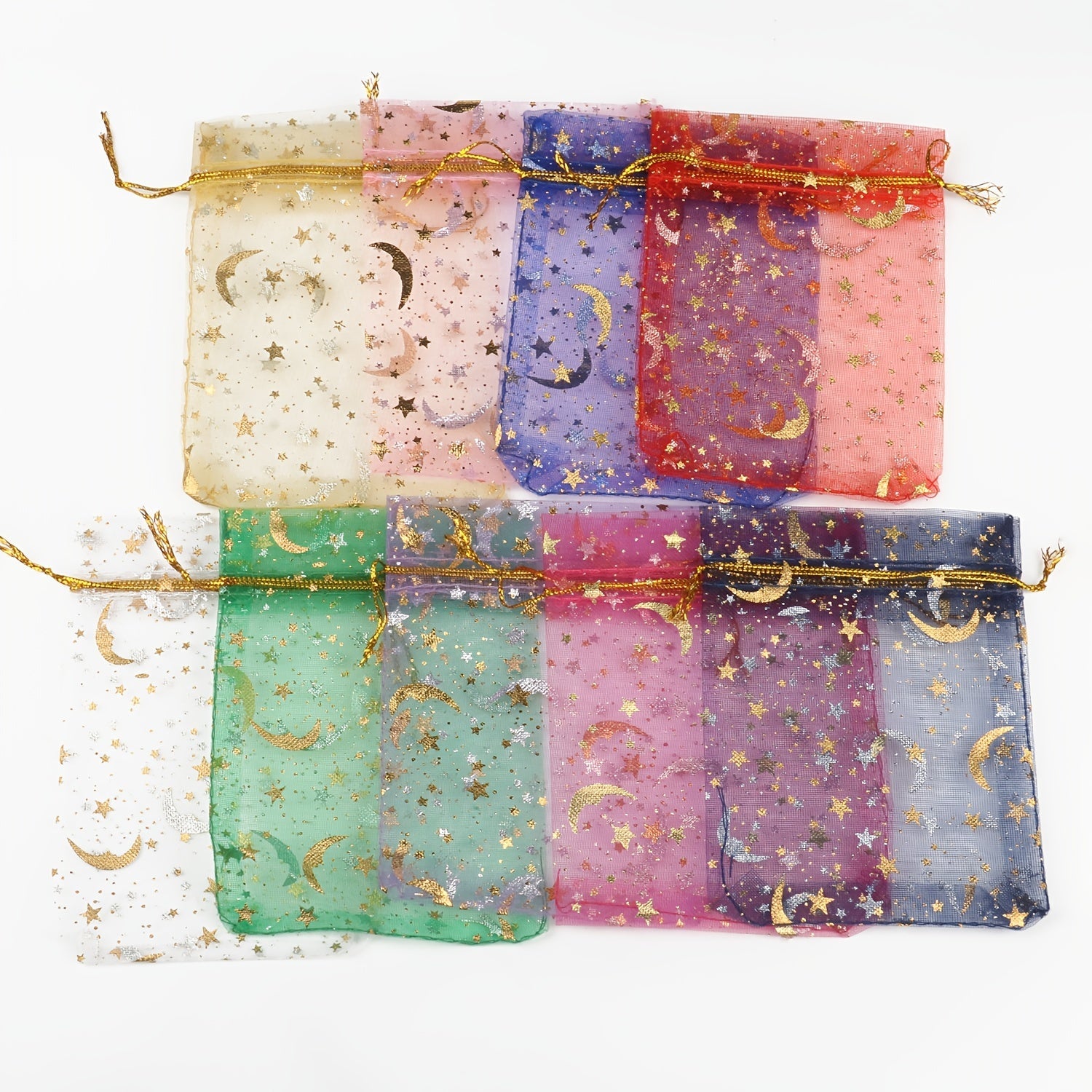 Elegant Organza Bag Set – Ideal for Gifts and Party Decorations