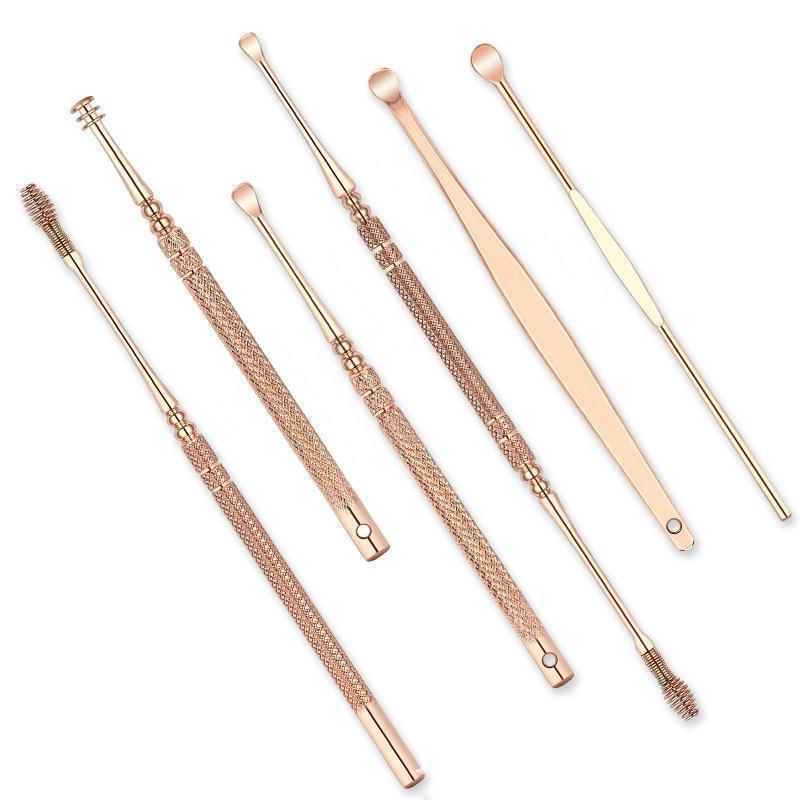 Stainless Steel Ear Cleaners (6 Sets)