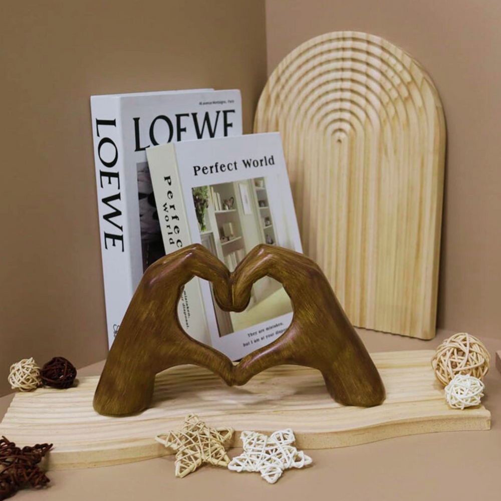 WoodLove - Heart-Shaped Handicraft from Oak Wood