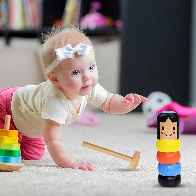 Flexible Wooden Acrobat – Promotes Dexterity & Creative Thinking (Buy 1 Get 1 Free)
