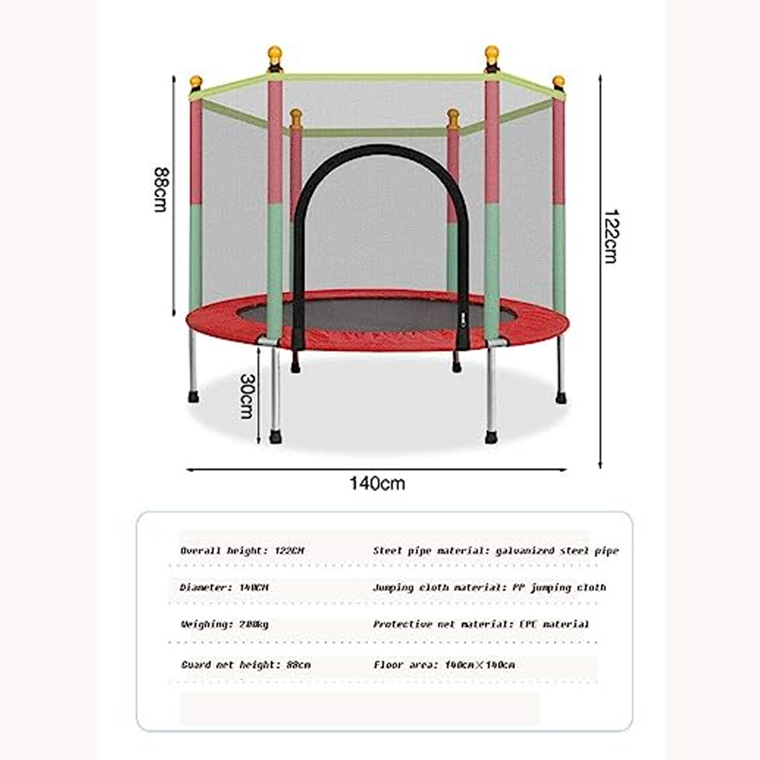 Kids Trampoline with Safety Net – Jumpie KidsTramp