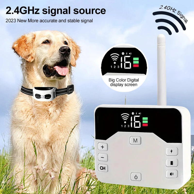 DualFence Trainer | Dog Training | Wireless Dog Training System with Safe Fencing