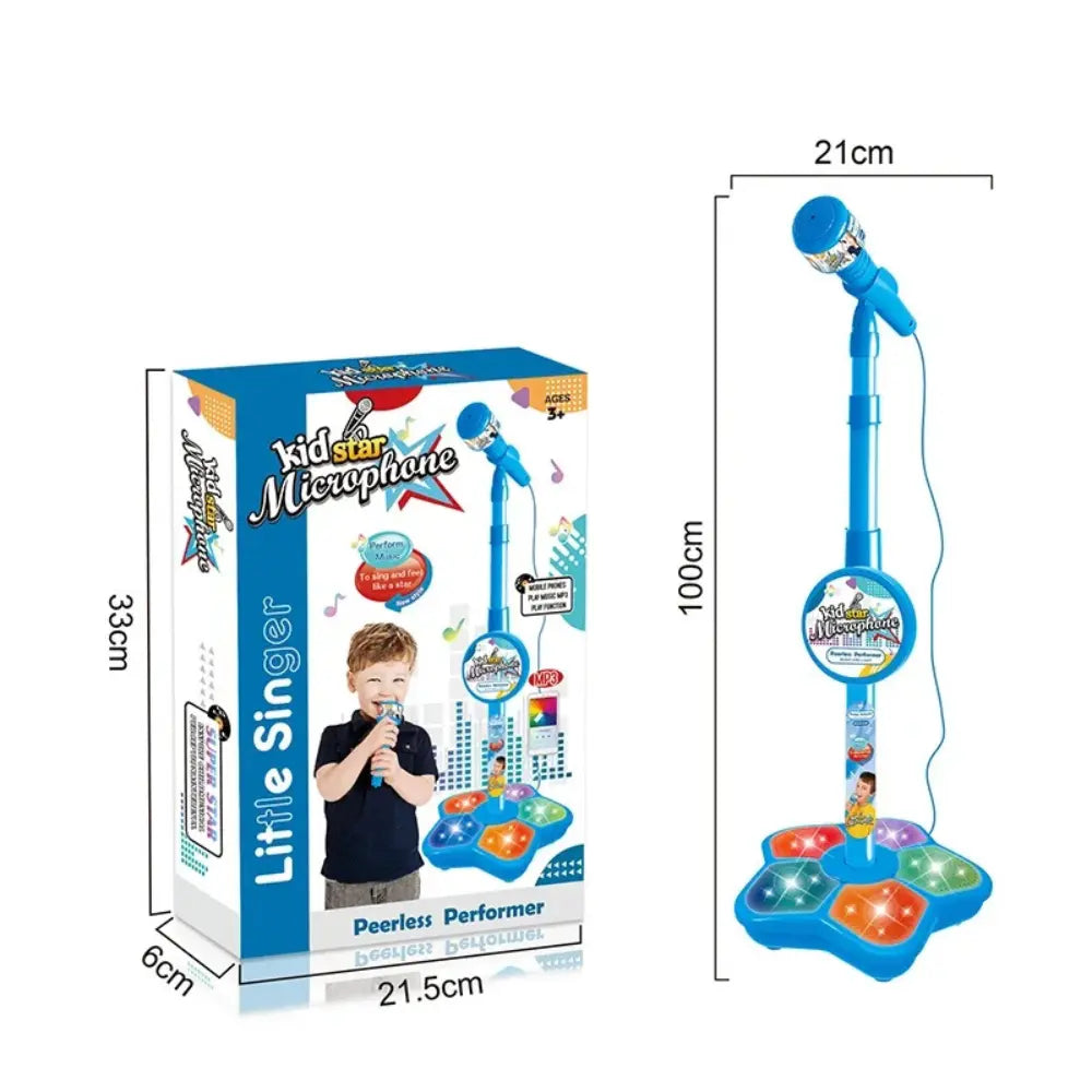 Karaoke Microphone with Stand for Children