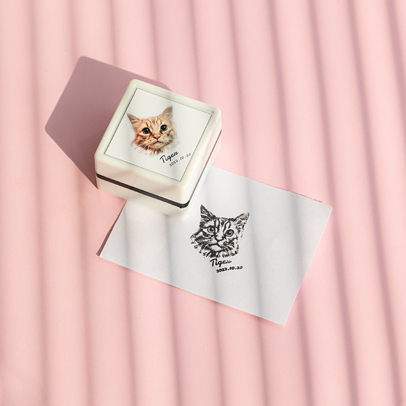 FurEver Impressions Pet Stamp | Personalized pet keepsake stamp for lasting memories