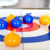 Mini Table Curling Game for Home with Sliding Stones & Magnetic Sticks