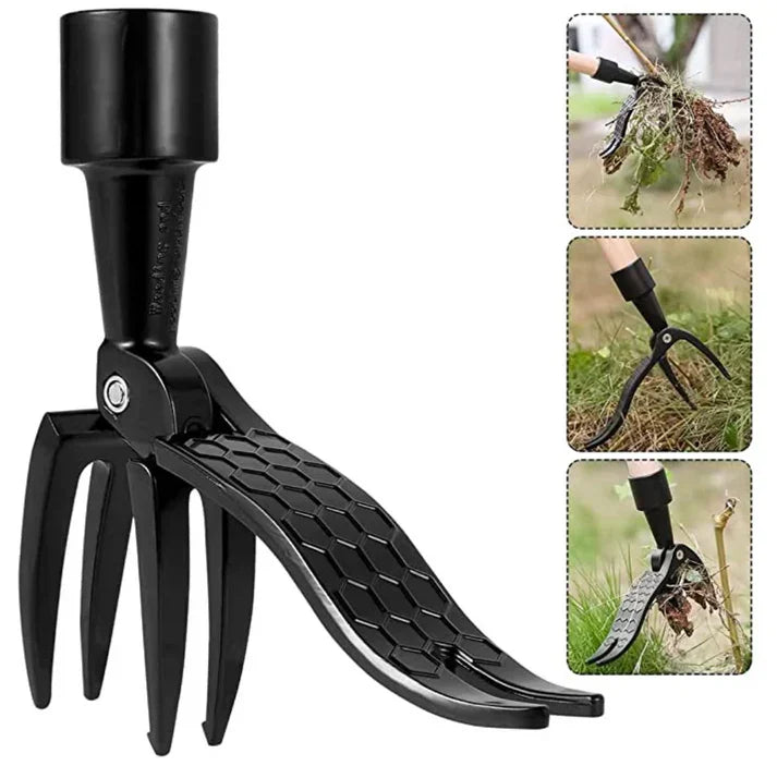 PlantPro Deep Root Shovel | Weed removal made easy with ergonomic design