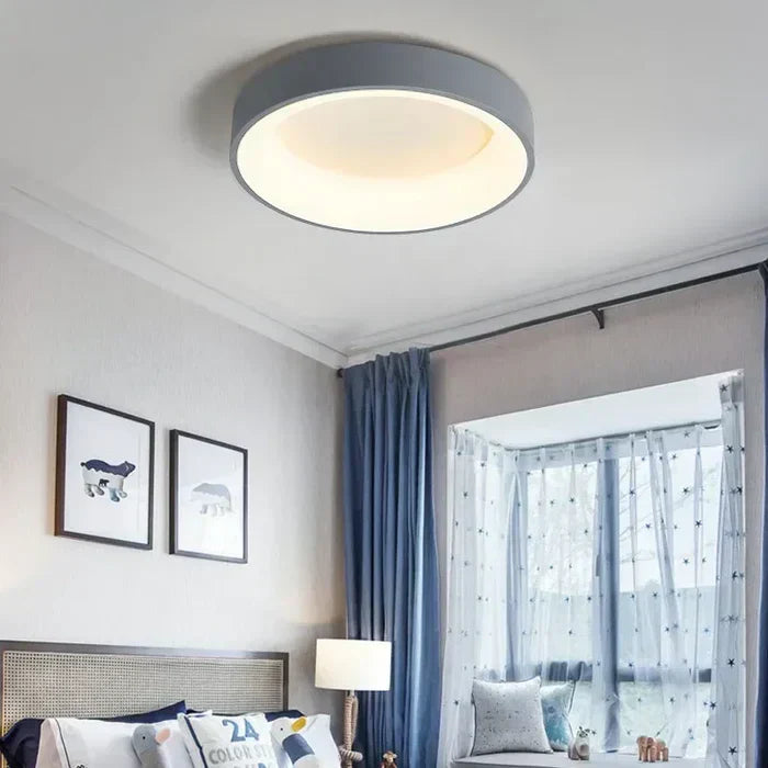 NordicGlow | Round LED Ceiling Light | Scandinavian Design | Modern and Minimalistic | Energy-Efficient LED Technology | Suitable for Any Room | Warm and Inviting Light | Easy Installation
