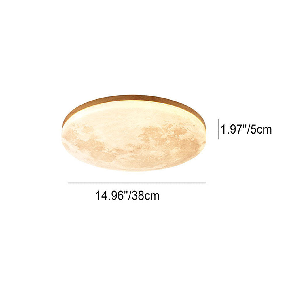 LunaGlow - Moon Lamp Ceiling Light with Soft LED Lighting