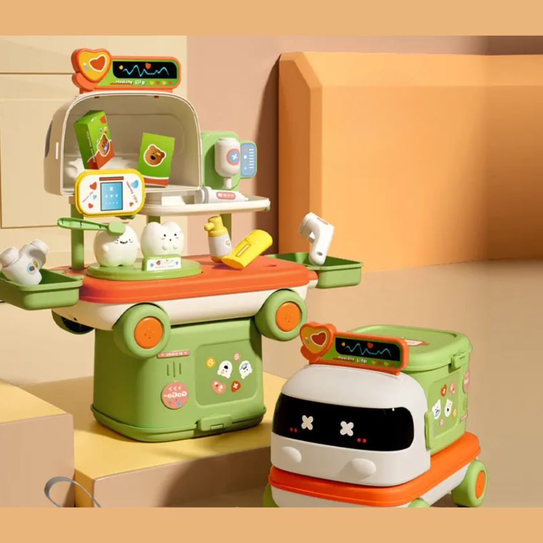 Multifunctional Toy Kitchen and Dressing Set - Creative and Fun