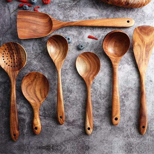 Natural Wooden Kitchen Set – Sustainable and Stylish Cooking