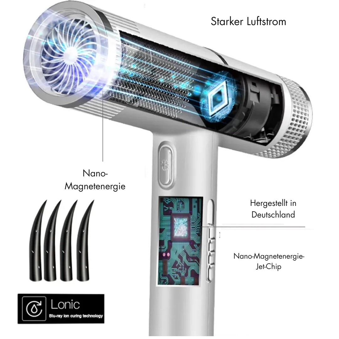 AeroDry – Professional Hair Dryer with Ion Technology | Fast & Hair-Friendly
