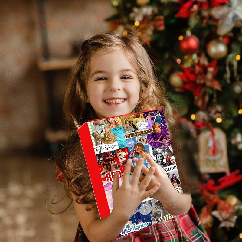 IconCharm Taylor Swift Advent Calendar | Festive 24-Day Countdown with Unique Collectibles