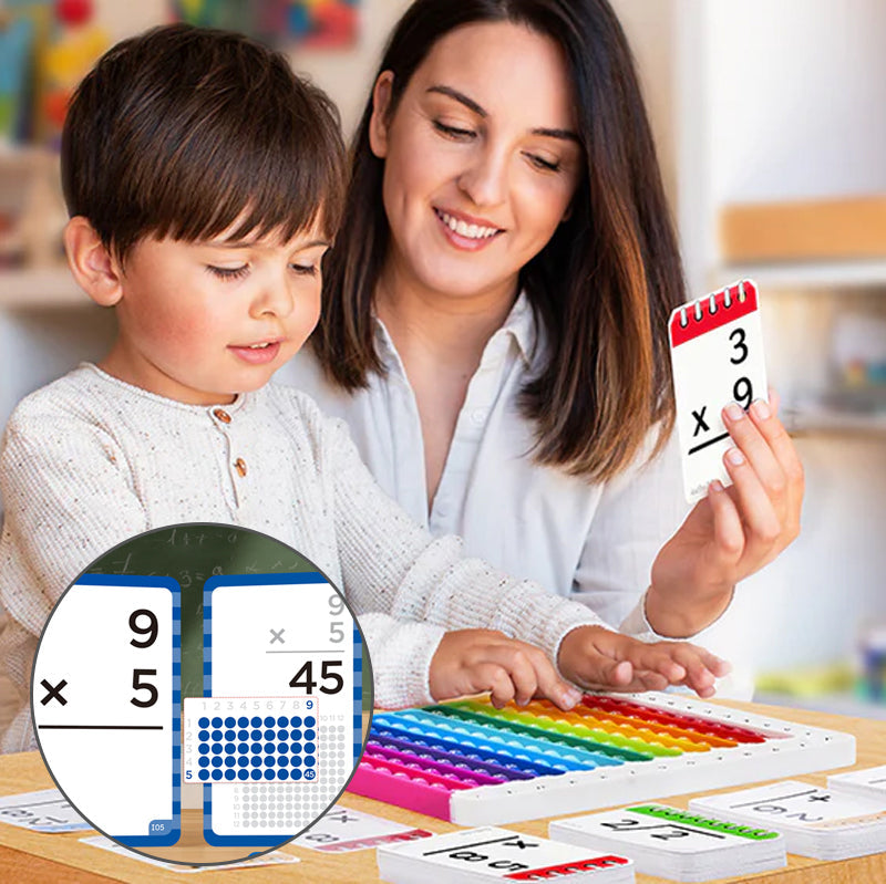 Interactive Maths Learning Cards for Children – Learn to Calculate Playfully