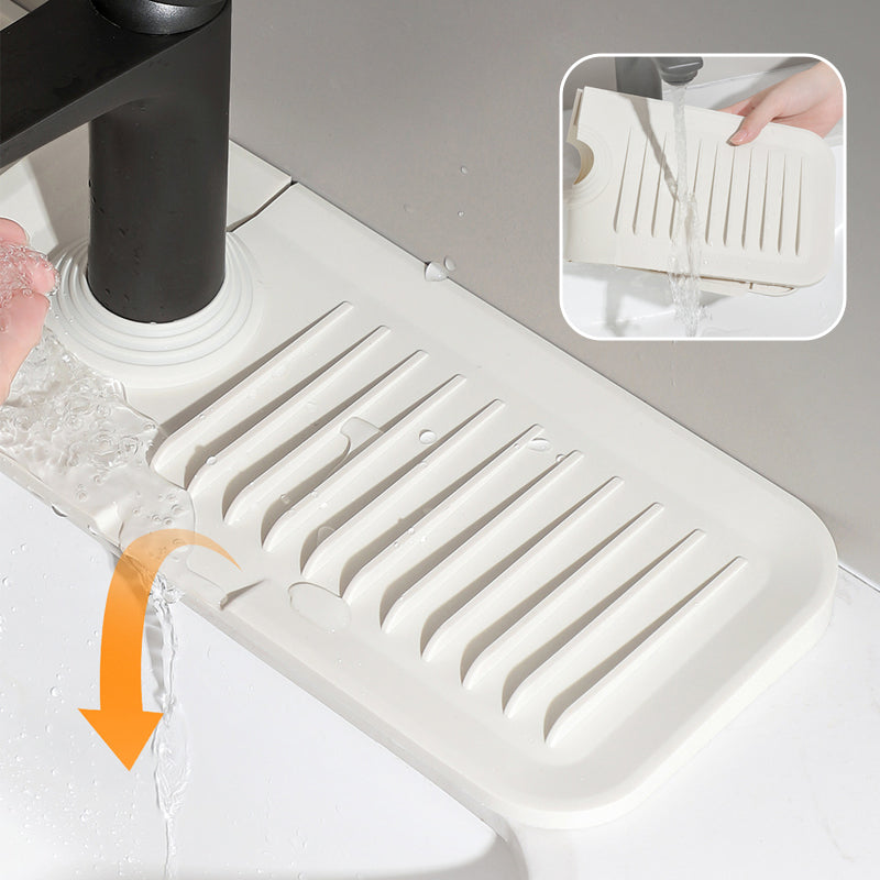 Silicone Draining Mat with Self-Draining – DripGuard