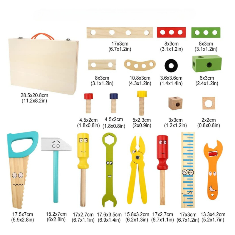 Interactive Wooden Construction Kit – MakerBox