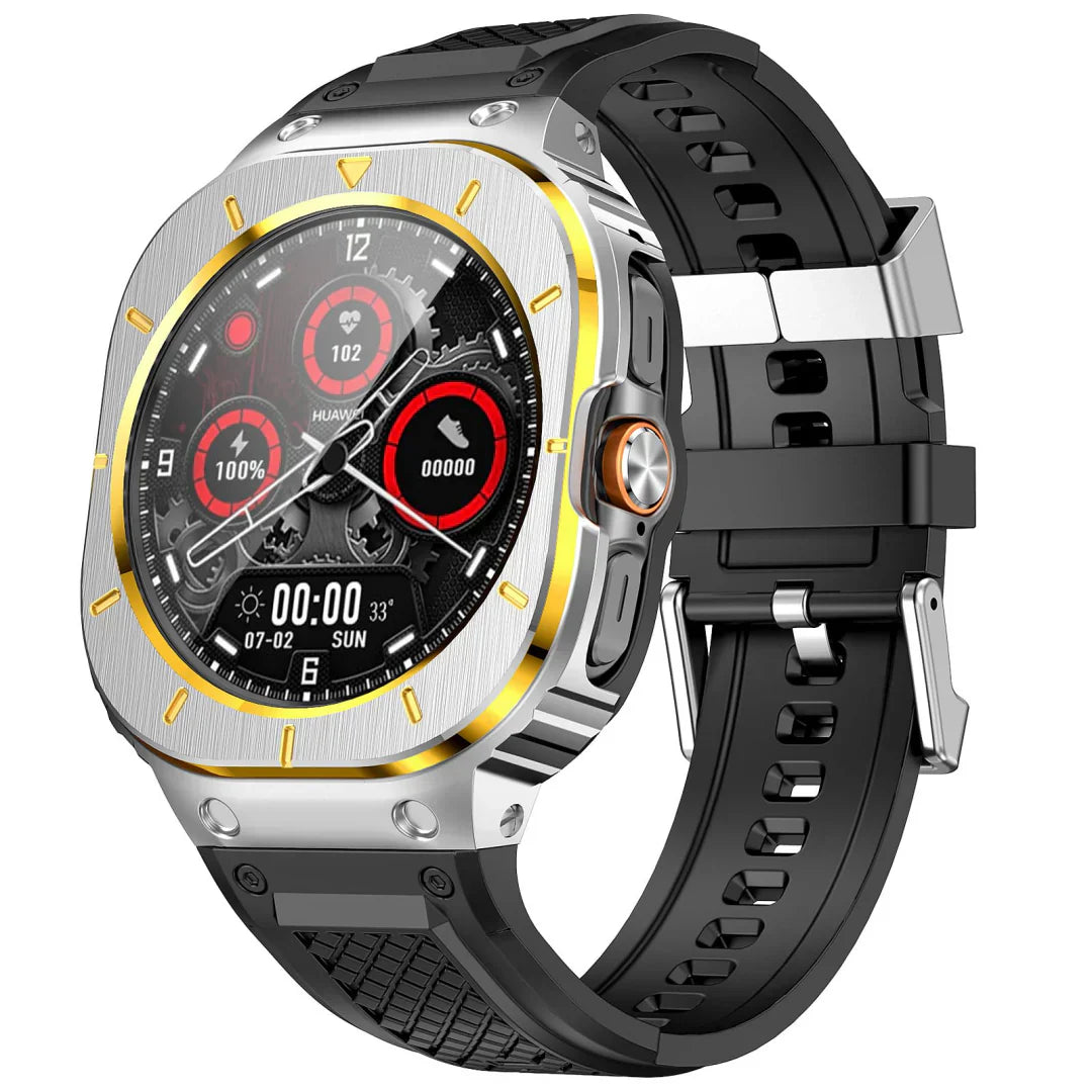 Rugged Stainless Steel Housing Set for Samsung Galaxy Watch Ultra