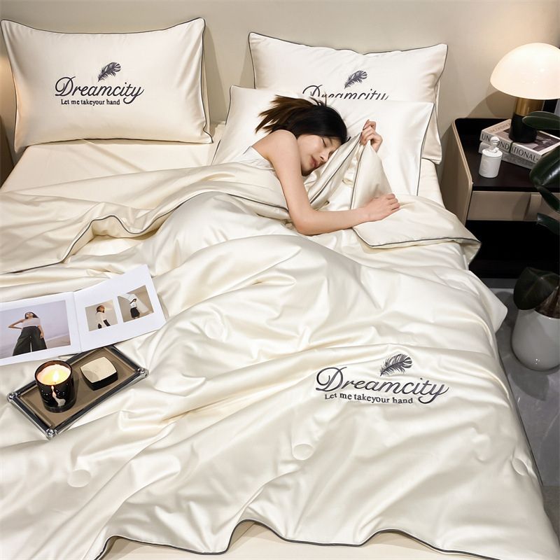 FrostEase Premium Cooling Bedding | Lightweight, Breathable, and Machine Washable Sleep Solution