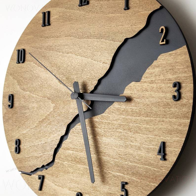 Luxury Wooden Wall Clock – Nuvoro
