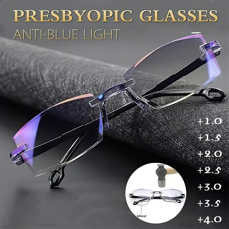 Advanced Anti-Blue Light Multifocal Reading Glasses - SapphireView