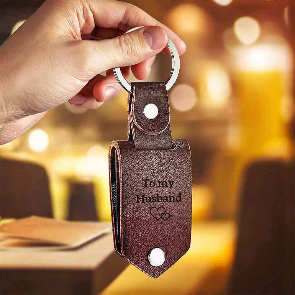 LoveForge Engraved Keychain Charm | entimental Couple’s Gift for Special Occasions