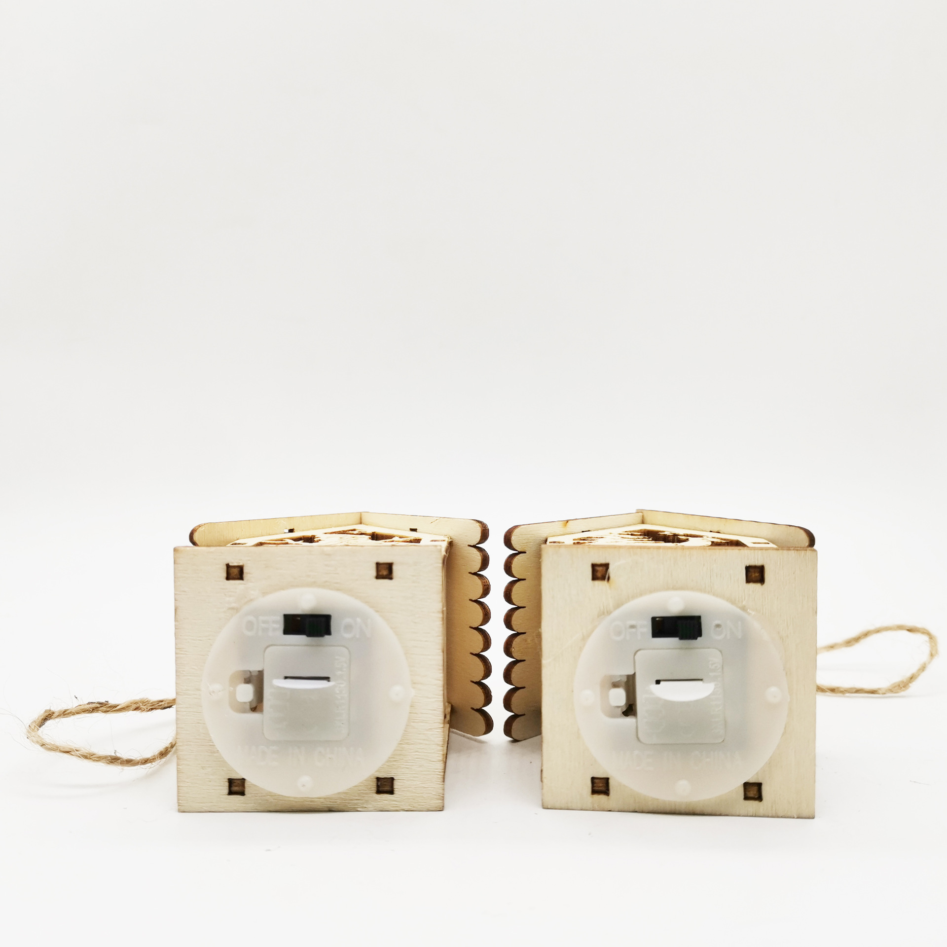 Wooden Christmas Decorations Set – Magical and Atmospheric