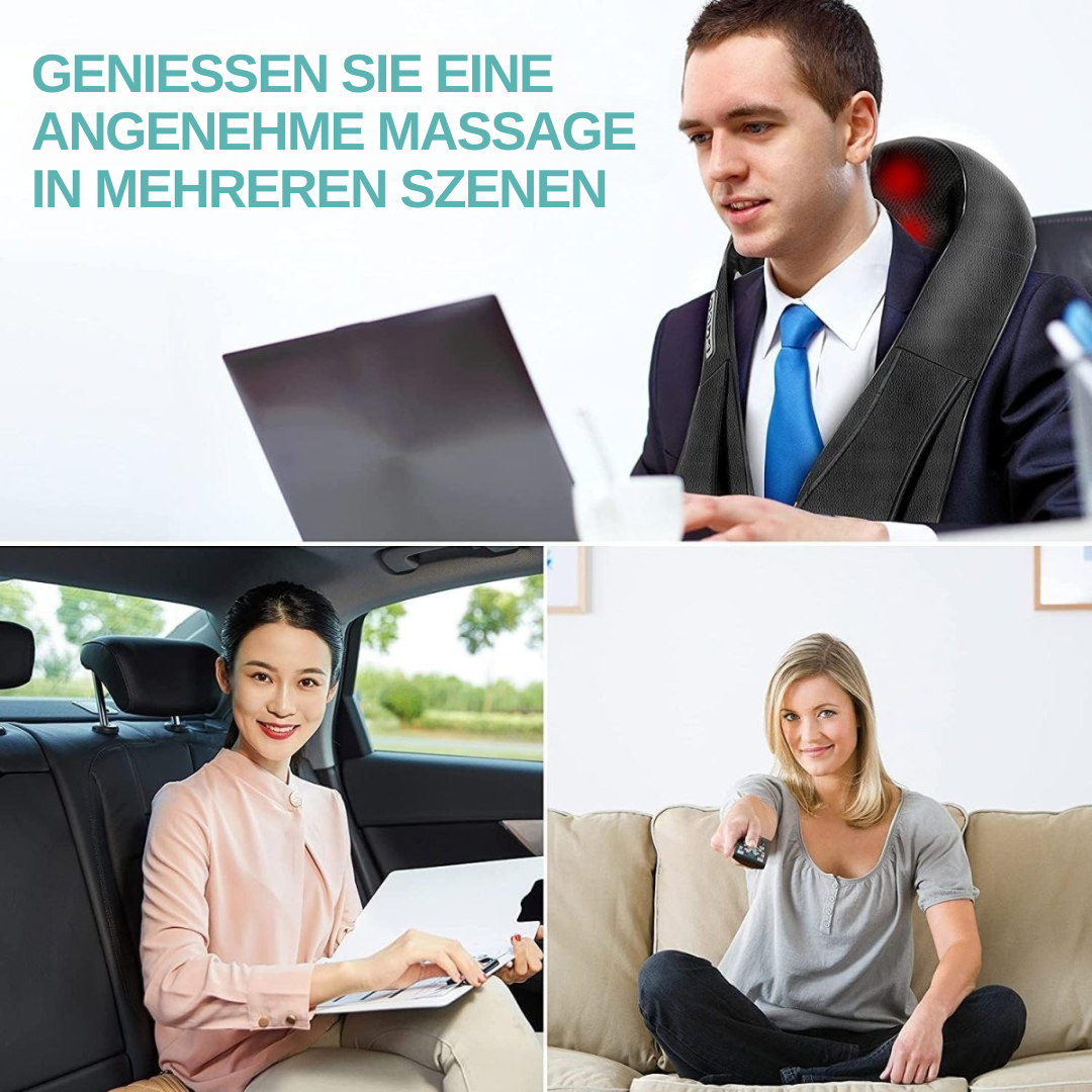 Shiatsu Massage Cushion with Infrared - FlowRelief