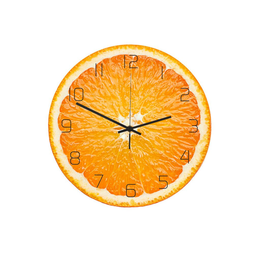 Fruit Fiesta Wall Clock - Cheerful Decoration for Your Space
