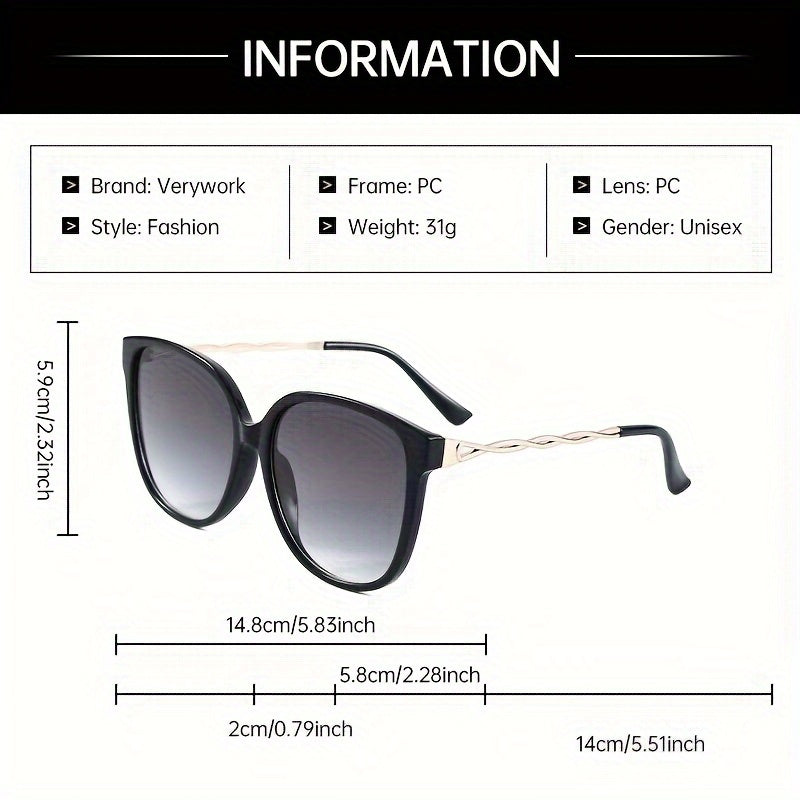 Retro Sunglasses for Women – Stylish Square Sunglasses with Anti-Reflective Lens