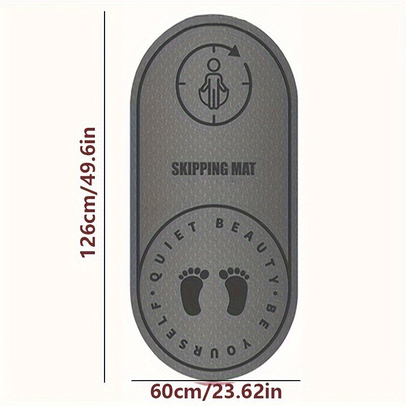 Comfortable TPE Jump Rope Mat – Shock Absorbing and Non-Slip