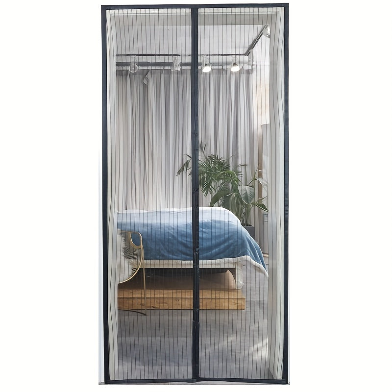Magnetic Mesh Curtain – Fresh Air Without Insects