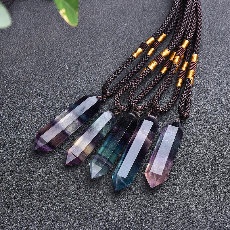 Natural Crystal Amethyst Healing Necklace – Lyra