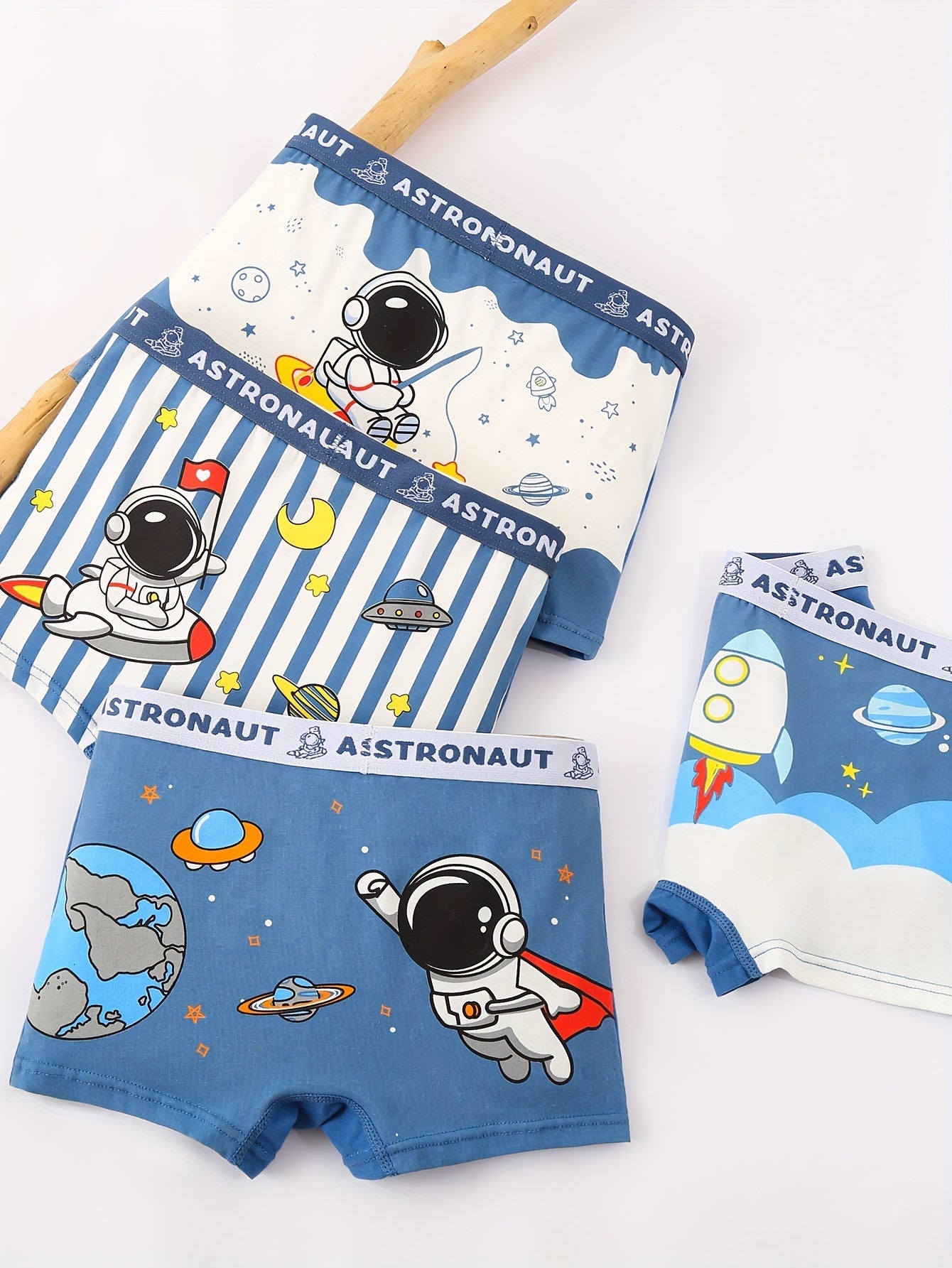 Space Adventure Underwear Set for Children - Comfort for Young Astronauts