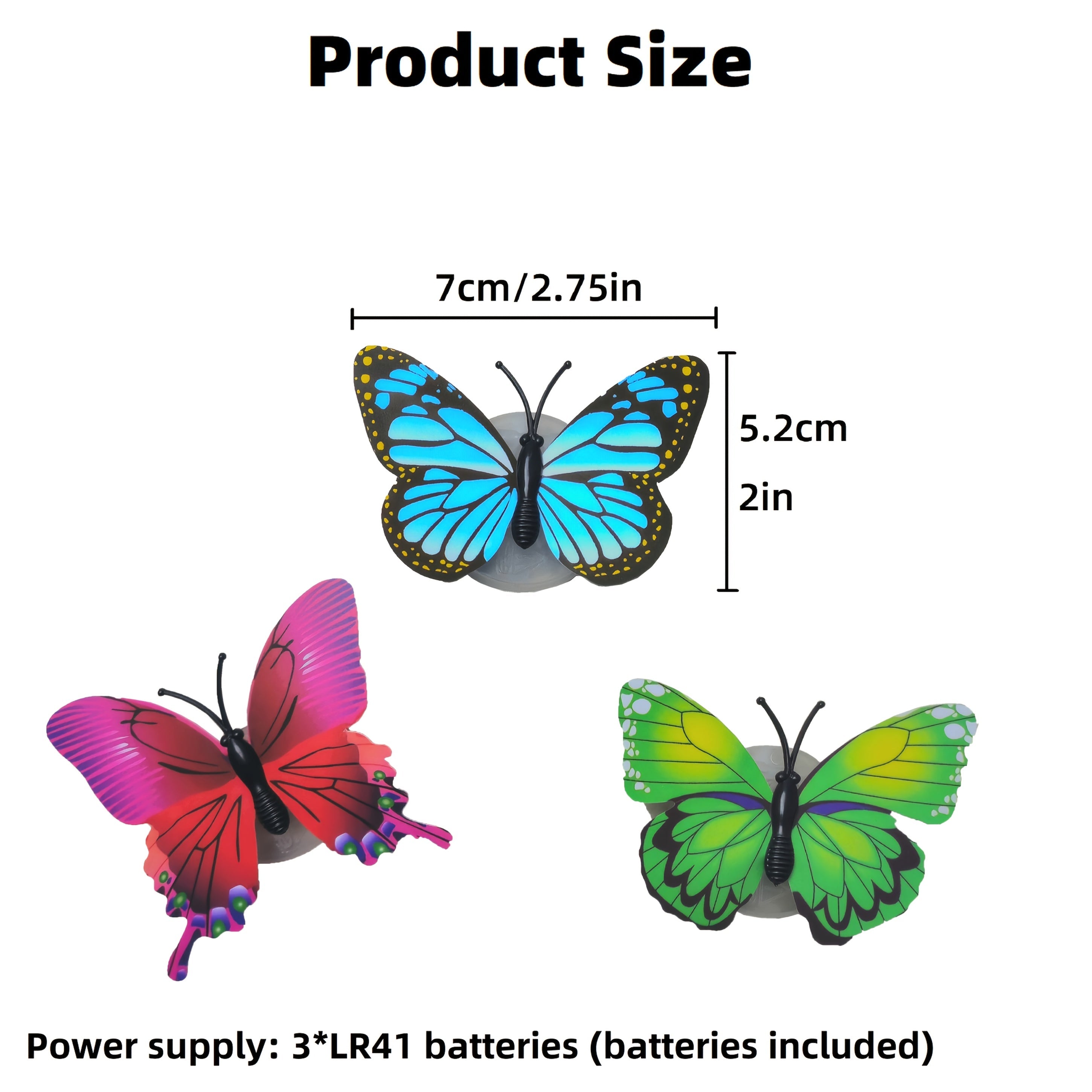 ButterflyGlow LED Lamps - Magical 3D Butterfly Ambient Lighting