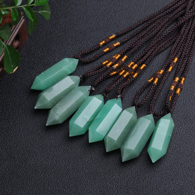 Natural Crystal Amethyst Healing Necklace – Lyra