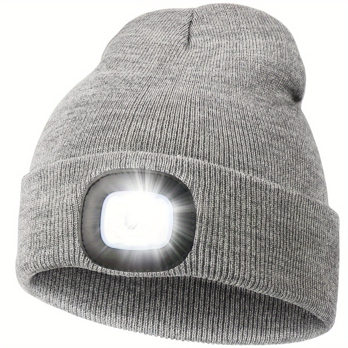 Unisex Beanie with LED Light – Convenient Lighting for Evening Walks