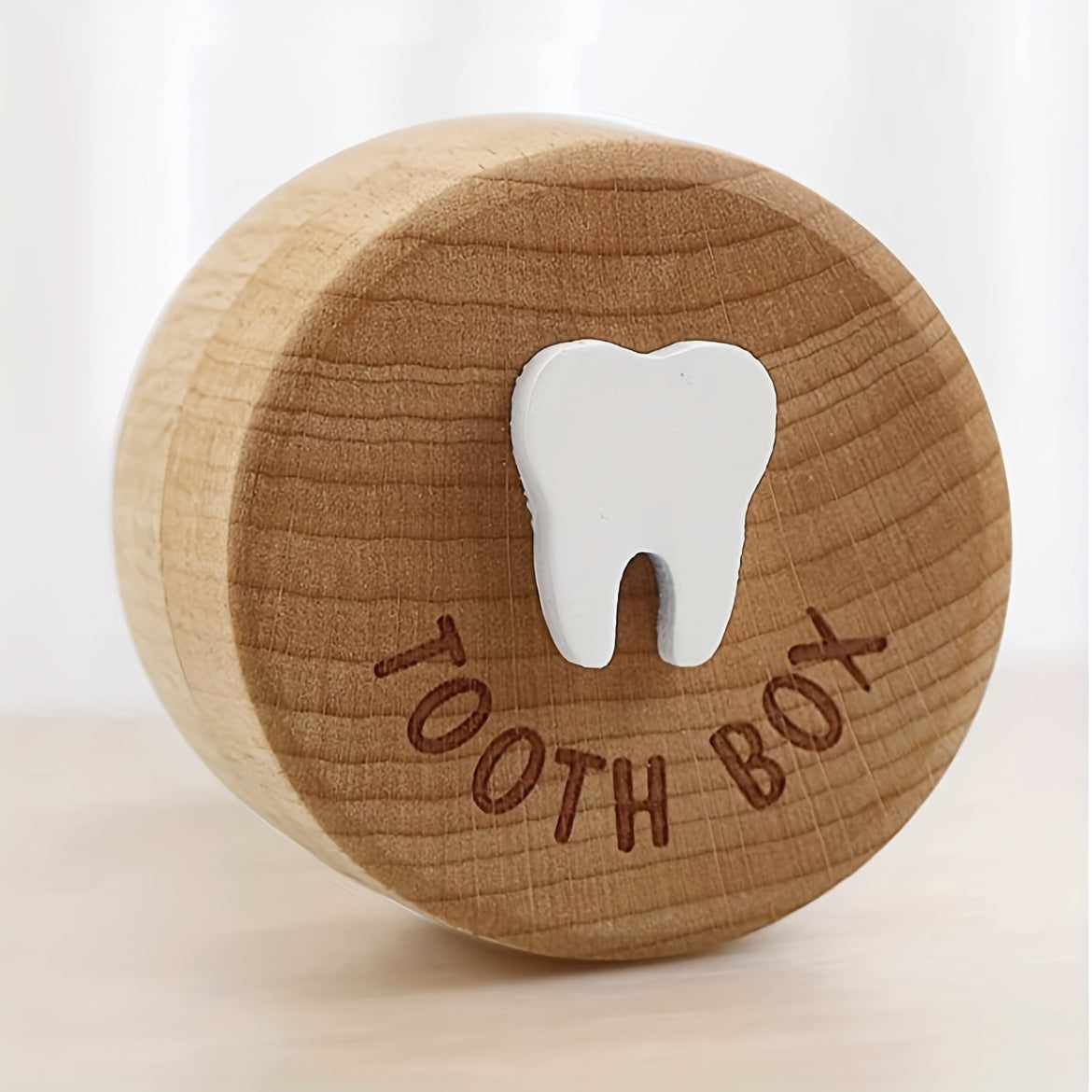Tooth Fairy Box for Children - Wooden Tooth Box as a Keepsake and Souvenir