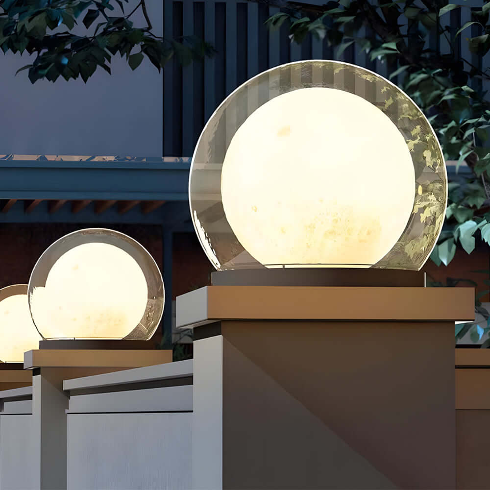 Modern Outdoor Post Lamp - Stylish Garden Lighting
