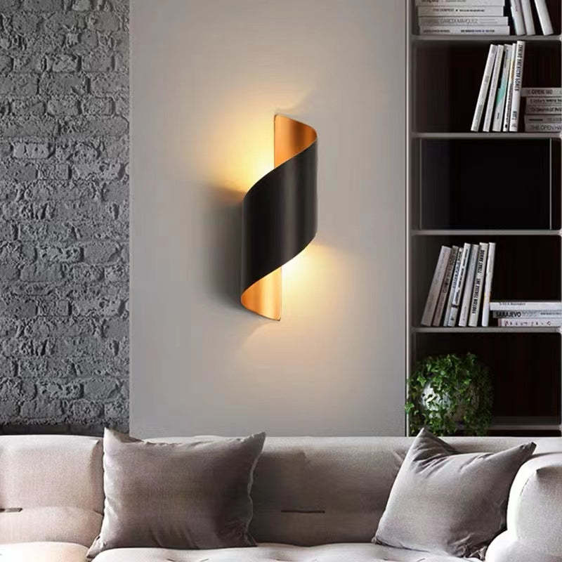 Modern Spiral LED Wall Light - TwistLight