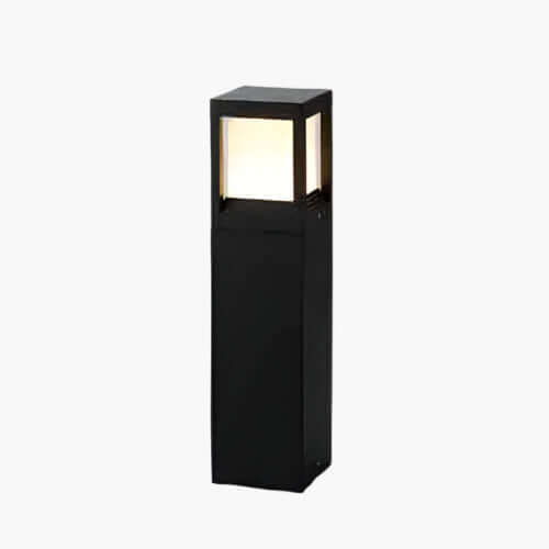 Cube-Shaped Solar Outdoor Lamp (60cm)
