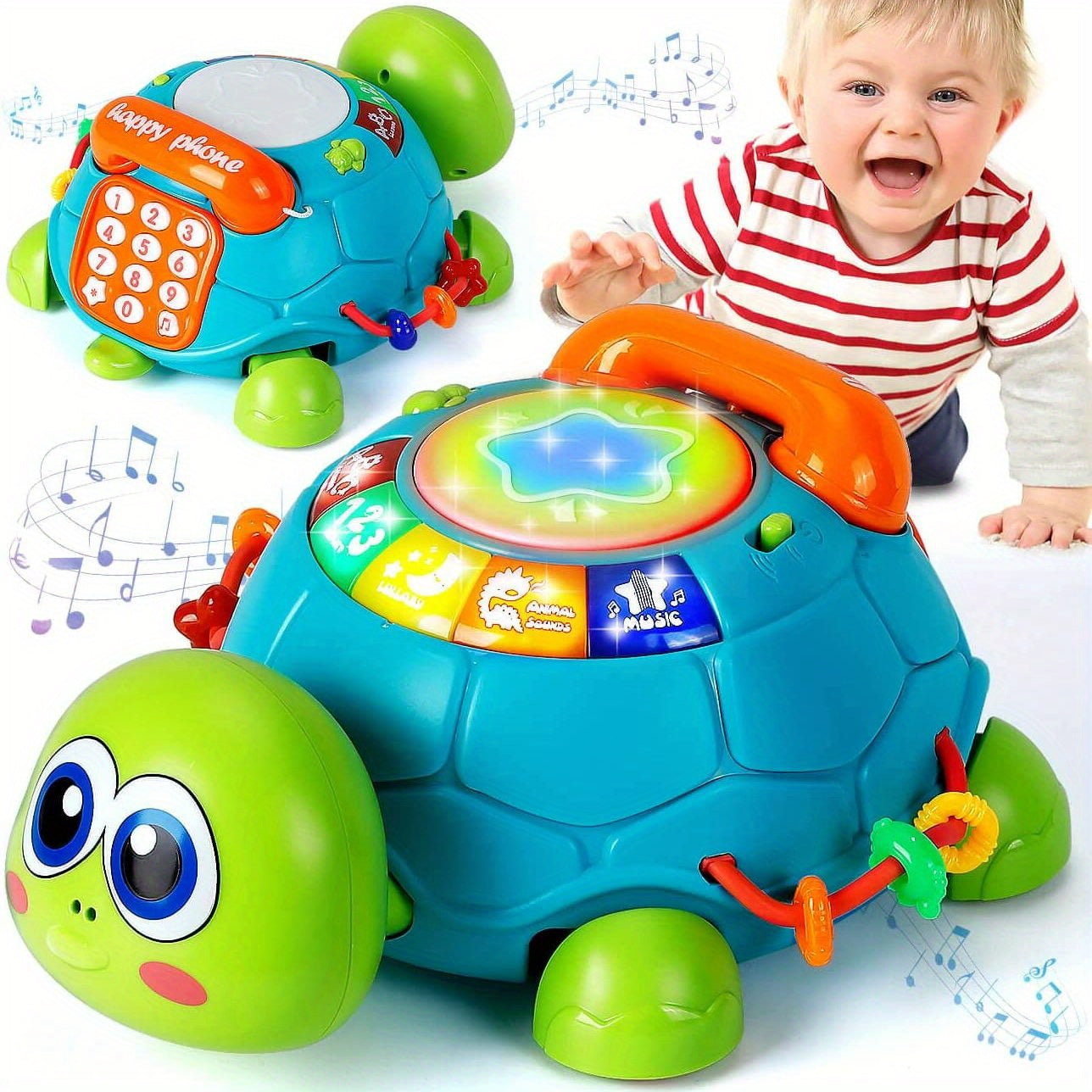Interactive Turtle Toy – For Learning and Playing in One