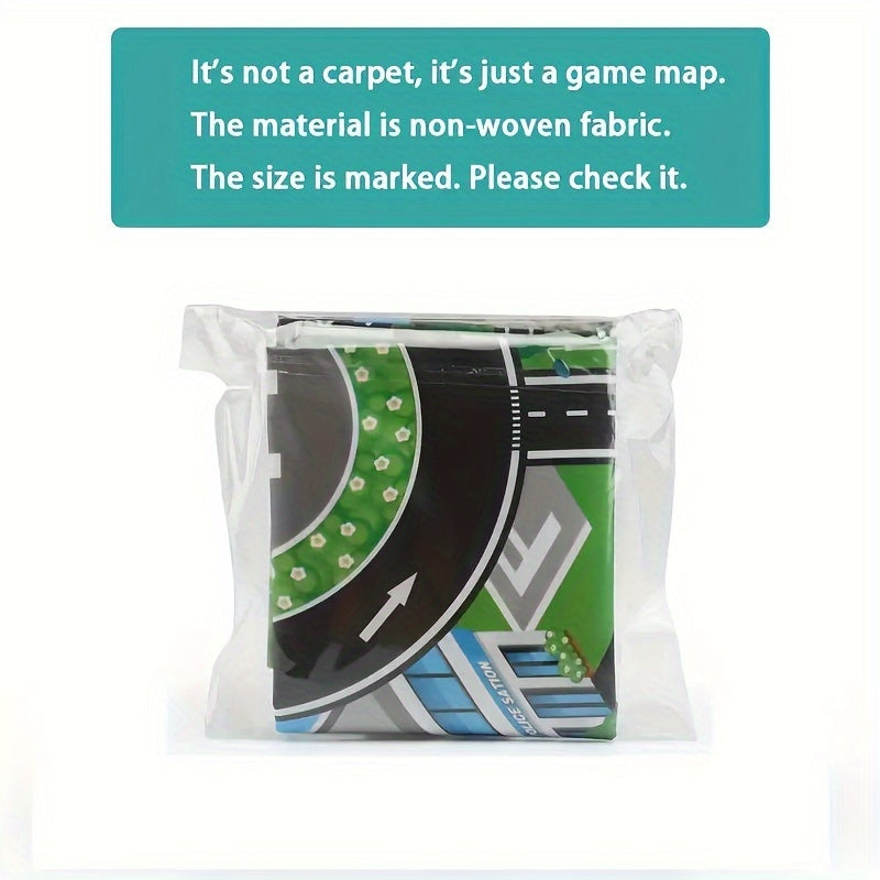 Building Adventure Play Mat – Explore the World of Traffic and Construction