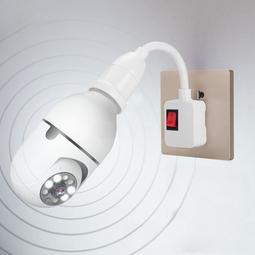 VigilPro Lamp Security Camera | Night vision, motion tracking, and smartphone control