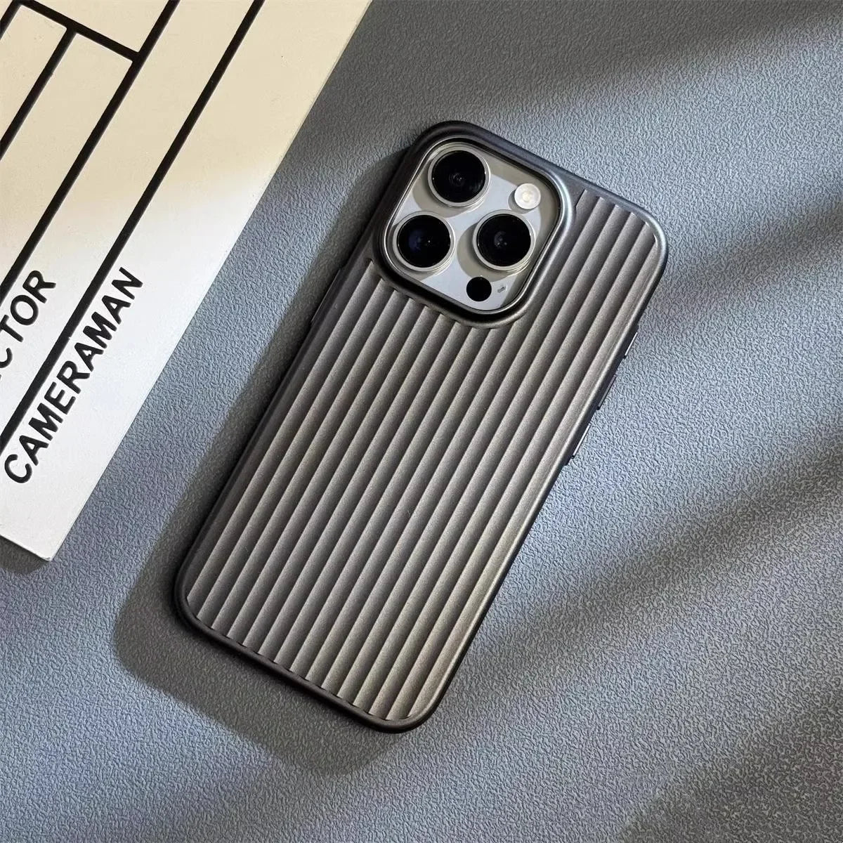 Shieldskin iPhone Case | Phone Case | Drop-resistant Titanium-Look Case for iPhone Models