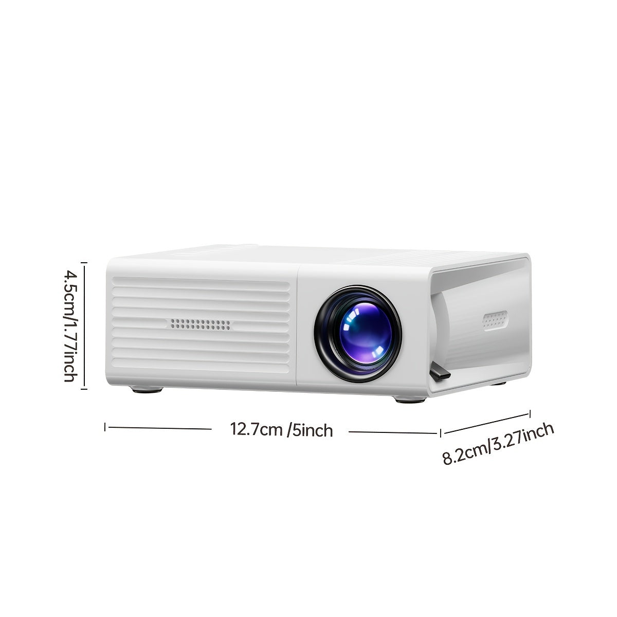 Ultra-Bright Mini Projector 3000 Lumen – Portable, HDTV & USB, Ideal for Home Cinema & Outdoors!