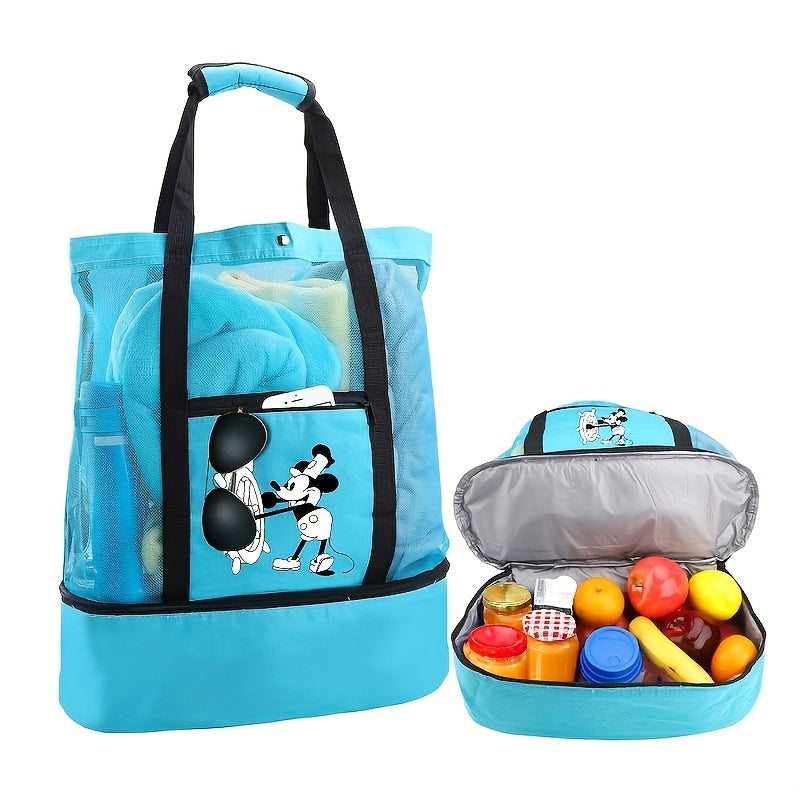 Mickey Mouse Beach Bag – Lightweight and Practical with Double Layer for Extra Protection