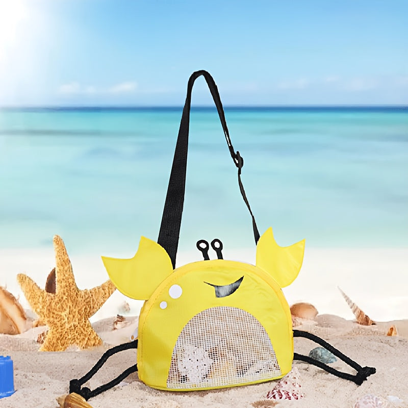 Dear Crab Shoulder Bag – Playful, Lightweight Beach Bag for Children with Adjustable Shoulder Strap